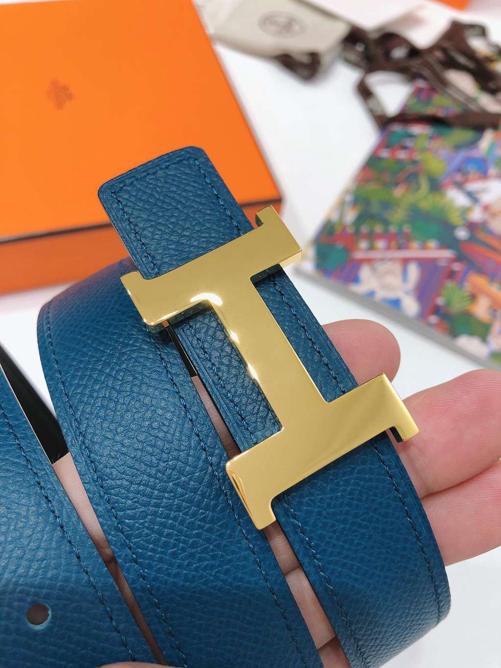H**mes belts 24mm